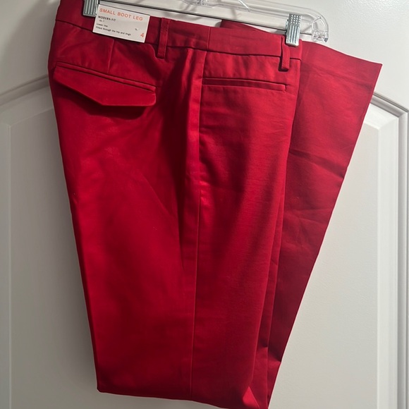 NWT Classic Boot Leg Red Trouser - Picture 1 of 10